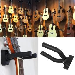 Suporte de parede para violão, 1 parte, gancho, antiderrapante, para violão, cavaquinho, violino, baixo, acessórios para instrumentos - Image 1