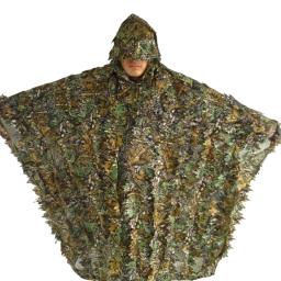 3D Ghillie Suit para Hunter, Roupas de camuflagem, Poncho Woodland para caça, Trajes de fotografia de vida selvagem - Image 6