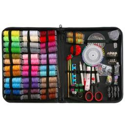 Kits de costura portáteis DIY, multifunções, conjunto de caixas para acolchoamento manual, fio de agulha, bordado de costura, acessórios de costura - Image 1