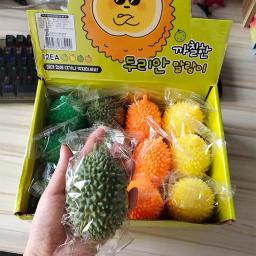 Fruit Squeeze brinquedo sensorial para crianças, bola de alívio do estresse, bonito alívio do estresse, adultos, autismo - Image 3