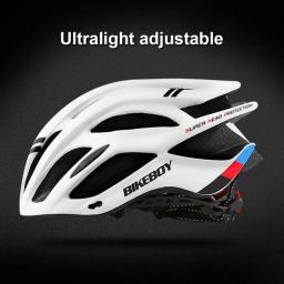 Capacete de bicicleta ajustável para homens e mulheres, chapéu de segurança, almofada macia, acessórios esportivos de ciclismo, bicicleta MTB - Image 6
