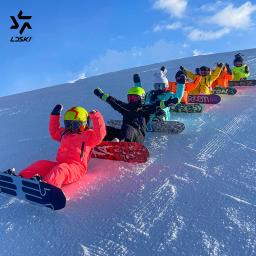 LDSKI Crianças Ski Suit Crianças Waterproof Windproof Thermal Snow Clothing Set Snowboarding Inverno Warm Boy Girl One Piece Ski Suit - Image 4