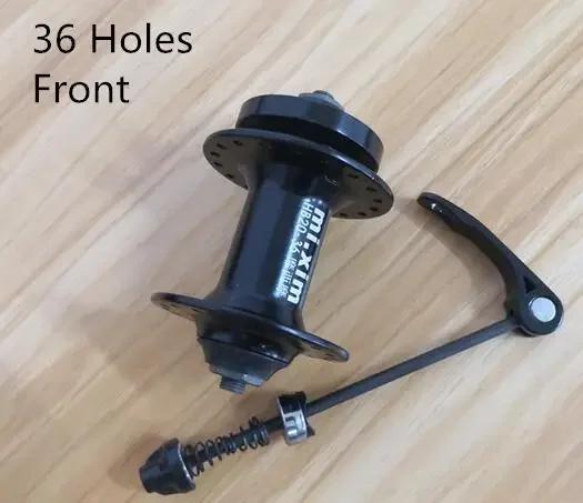 MI.XIM Cubo Dianteiro e Traseiro para Mountain Bike HB20/HB20-36 Freio a Disco Dourado