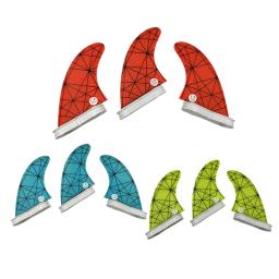 Prancha de surf UPSURF FCS 2 Fins Thruster Surf Fins G5/G7 Quilhas Fins Azul Médio/Grande - Image 6