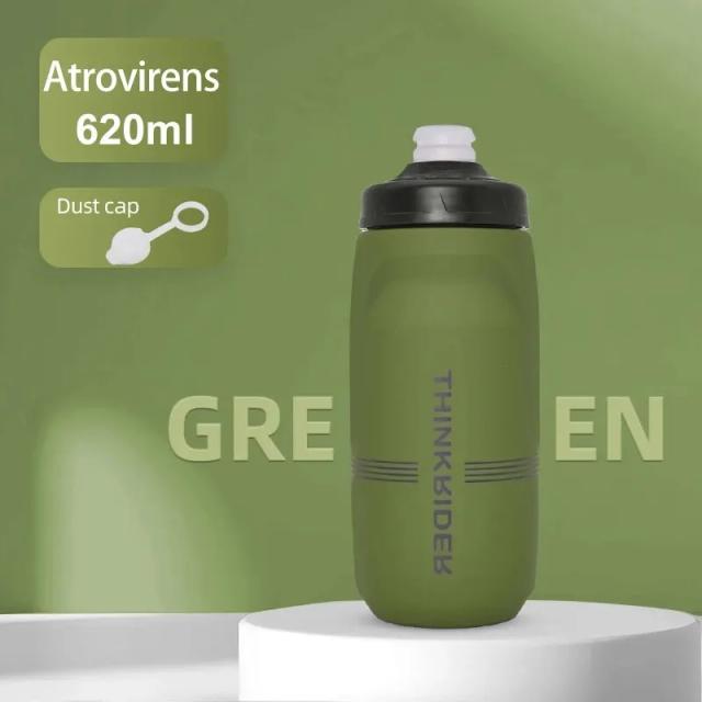 ThinkRider Garrafa de Água Ciclismo 750ml Plástico Portátil
