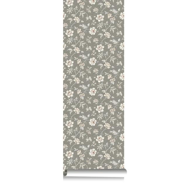 Papel de Parede Adesivo Elegante para Decorar Sala, Quarto e Estudo com Flores e Estilo Refinado