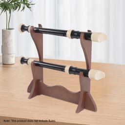 Flauta Suporte para Flauta Universal, Display Holder, armazenamento dupla camada, violino leve, Desktop - Image 5