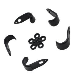 Titular do polegar do saxofone, ABS Thumb Pad, Acessórios De Proteção De Instrumento De Vento De Madeira, 5Pcs - Image 3