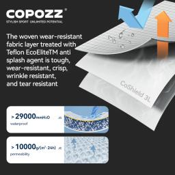 Copozz inverno 3l calças de esqui dos homens calças soltas ao ar livre snowboard à prova de vento à prova dwindproof água calças de neve manter quente roupas de esqui das mulheres - Image 6