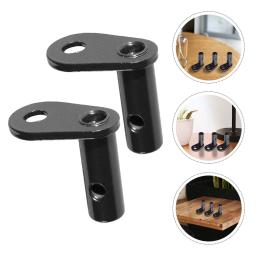  2 pçs acessórios do carrinho do animal de estimação do bebê adaptador engate de reboque da bicicleta acoplador fixação ganchos peças apêndice - Image 3