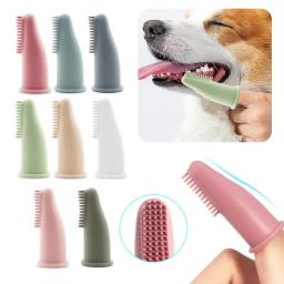 Ultra Soft Silicone Toothbrush Cover para Cão e Gato, Assistência Odontológica, Dedo Toothbrush, Ferramenta de limpeza, Acessórios - Image 1
