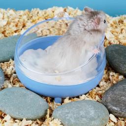 Caixa De Banho De Areia De Animais Pequenos, Banheiro De Gaiola, Casa De Hamster, Ratos, Coelho, Animais De Estimação - Image 3