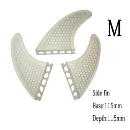 Tri-Fin Carbon Fiber Fin Surfboard Fins, grandes acessórios de surf board, vários tamanhos, S e M, Clearance Sale - Image 5