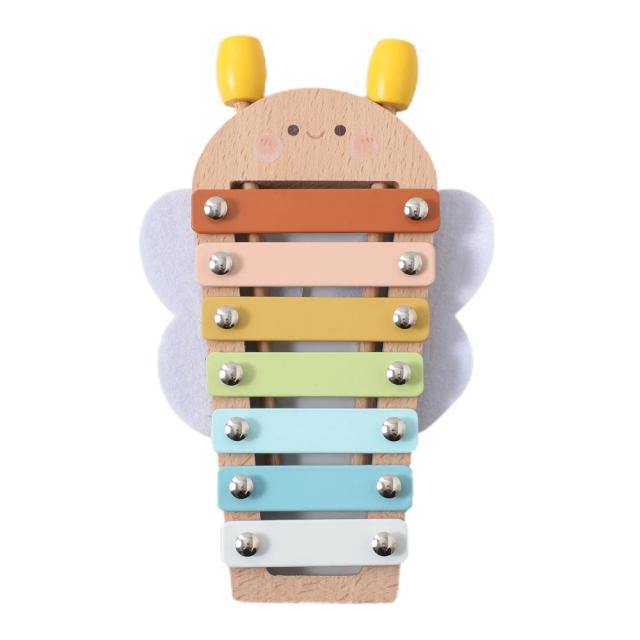 Brinquedos Musicais de Madeira para Bebês Montessori - Instrumento Educativo para Crianças