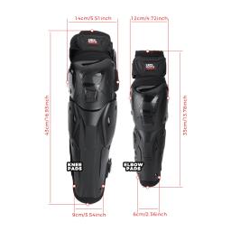 Almofadas de joelho e cotovelo para motocicleta, engrenagem protetora CE, ciclismo e skate, protetor de segurança anti-queda, equipamentos esportivos ao ar livre, 4PCs por conjunto - Image 2
