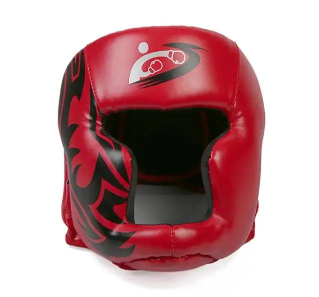 Protetor de cabeça para capacete de muay thai, taekwondo mma de karatê e kickboxing, equipamento de proteção para cabeça, tamanho grátis, 2018 - Image 1