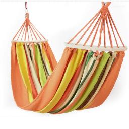 Anti-Rollover Hammock para acampamento ao ar livre, lona espessa, paraquedas, móveis de malha, cama pendurada no quintal - Image 3