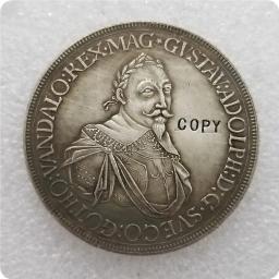 Alemão 1 Thaler Coin Moeda Comemorativa, réplica Moedas, Colecionáveis, 1632 - Image 1