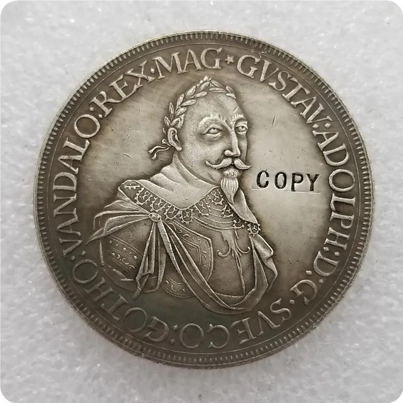 Alemão 1 Thaler Coin Moeda Comemorativa, réplica Moedas, Colecionáveis, 1632 - Image 1