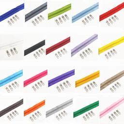 Longo Nylon Zíperes Rolls, Slider Zipper, Acessórios de Costura, Alfaiate, 2 m, 4 m, 6 Pcs, 10 Pcs, 5 m, 8 m, 10 m, 20 Pcs, 1 m, 2 m, 3 m, 5 m, 8 m, 10 m - Image 3