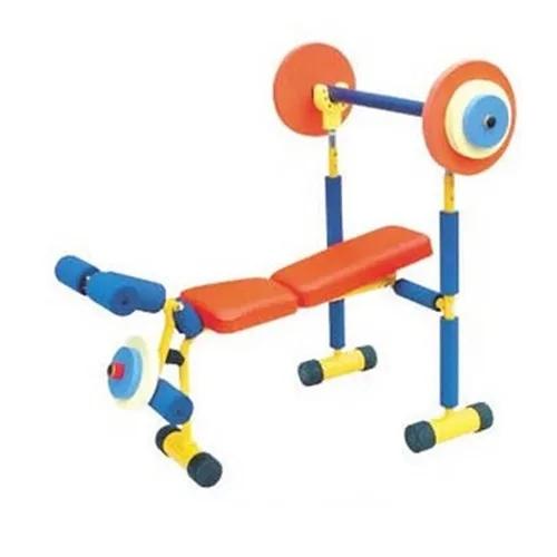 Fitness equipamentos esteira para crianças, expansor de peito, levantador de peso, treinamento físico, bicicleta ergométrica - Image 1