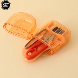 Mini Kit De Costura De Viagem Portátil, Linha De Costura Doméstica Agulha Bordada, Costura, Caixa De Armazenamento De Dedal, Ferramenta De Trabalho Manual, Artesanato DIY, 1 Conjunto - Image 1