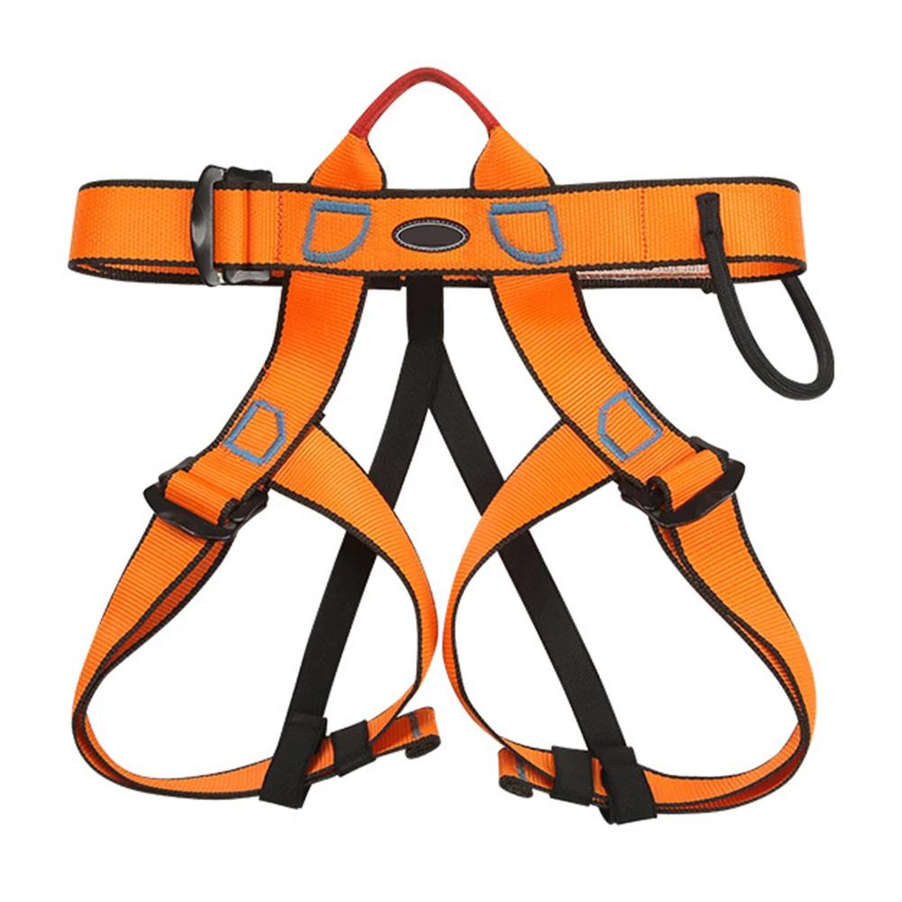 Arnês de segurança para rocha ao ar livre para homens e mulheres, cinto de escalada, meio corpo, presente ideal para crianças - Image 1