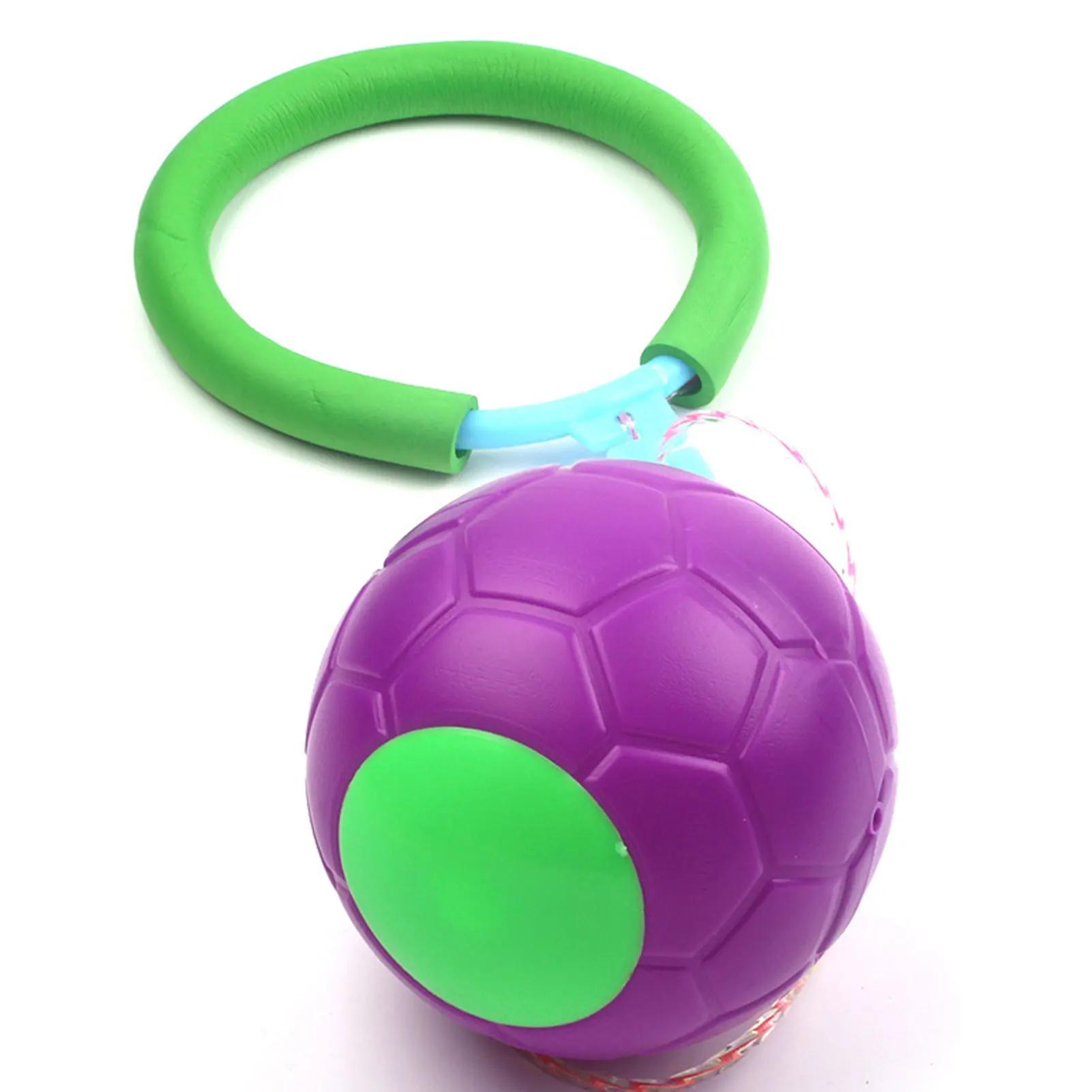 Tornozelo colorido pulando bola para crianças, brinquedo fitness para crianças, jogo de exercícios hip-hop - Image 1