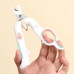 PSM-Cortadores de Unhas com Luz, Cortadores de Unhas para Cães e Gatos, Afiadores 2 em 1, Produtos Especiais para Animais - Image 3