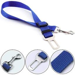 1pc Cão de Estimação Gato Cinto de Carro Ajustável Arnês Cinto de segurança para Pequeno Médio Cães Viagem Pet Supplies - Image 2