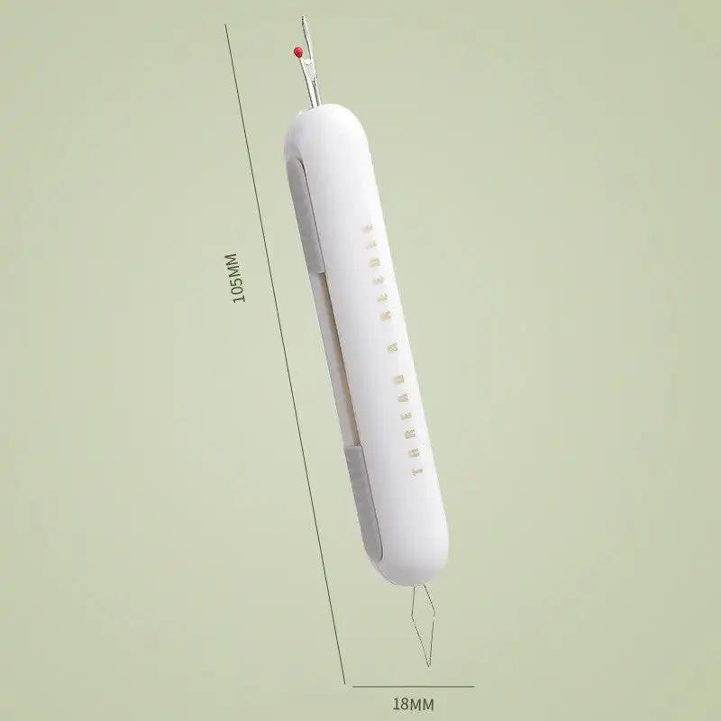 Agulha Threader Ferramentas De Costura Threader Automático, Removedor De Linha De Costura, Estripador De Costura, Ponto Unpicker, Fácil, 2 em 1 - Image 1