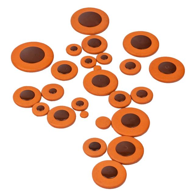 Conjunto Completo de Almofadas para Saxofone Alto Tooyful - 25 Peças de Reposição para Yamaha