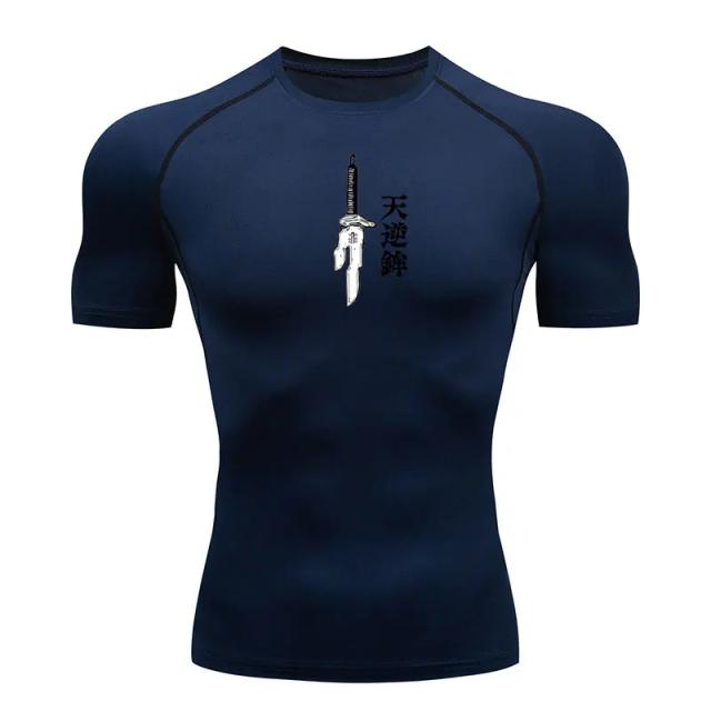Camisas de Compressão Masculinas para Treino: Estilo, Secagem Rápida e Conforto Respirável para o Verão