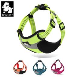 Truelove coleira para cães de estimação, ajustável, fácil, 3m, reflexivo, em nylon, colete protetor para cães, aventura ao ar livre - Image 1
