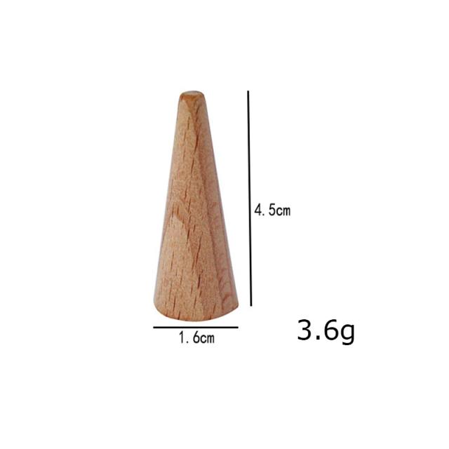 Conjunto de 100 Peças de Madeira Inacabadas para Artesanato DIY e Decoração de Casa