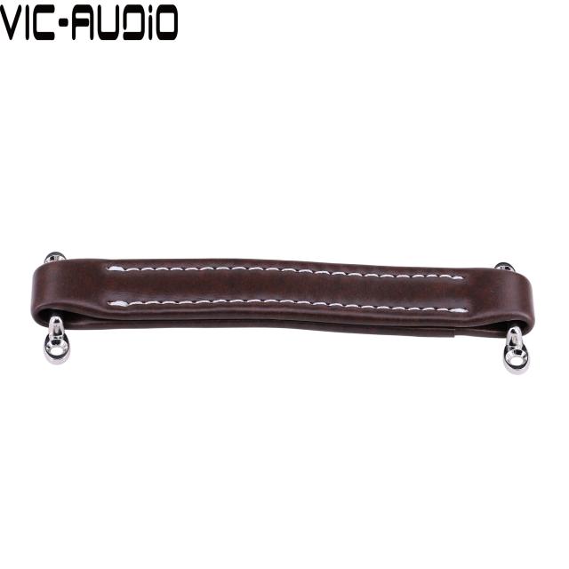 Alça de Som em Couro Estilo Vintage para Amplificador de Guitarra Fender - 1 Peça