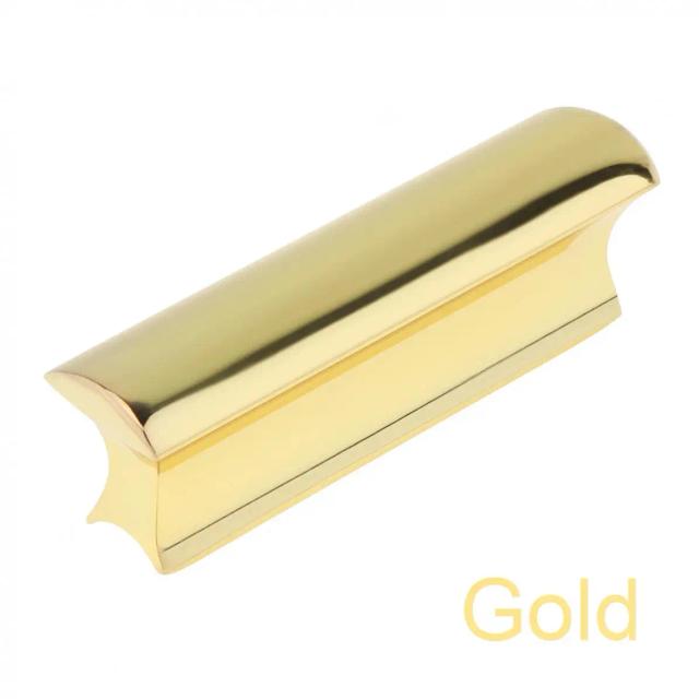 Barra de Tom para Guitarra Metal Slide de Liga de Zinco, Acessório Portátil para Slider Havaiano e Peças de Instrumento