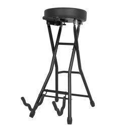 Universal One Piece Folding assento pé fezes, guitarra e baixo cadeira, instrumentos de corda, acessórios especiais - Image 1