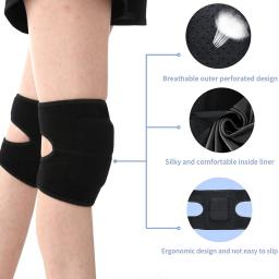 BraceTop 1/2 PCS EVA Joelheiras para Dança Voleibol Yoga Adulto Crianças Joelheira Patela Brace Suporte Protetor de Fitness Equipamento de Trabalho - Image 5