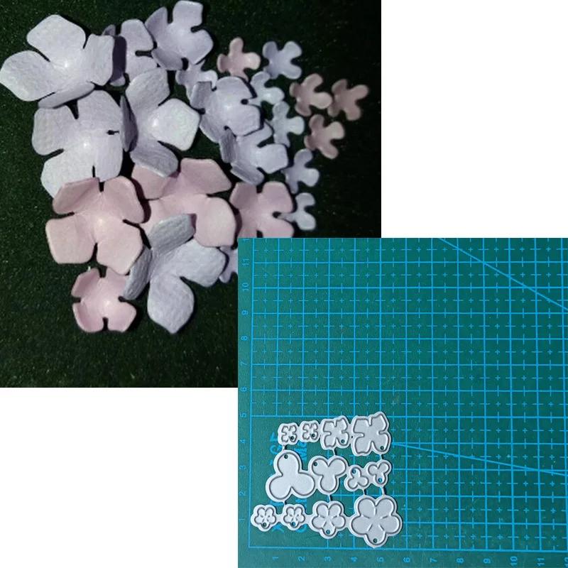Flor Metal Corte morre Molde, Scrapbooking Decoração, Artesanato De Cartões De Papel, Lâmina De Molde De Faca, Soco Modelo, Estênceis De Relevo - Image 1