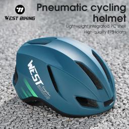 Bicicleta OCIDENTAL-Capacete Aero de Ciclismo para Homens e Mulheres, Multicolor, Tampas de Segurança Aerodinâmica, MTB, Enduro, Road Bike, Integrado, Leve - Image 1