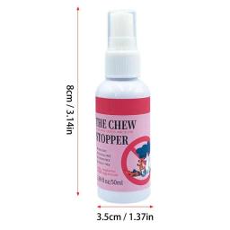 Spray anti mastigação para cães, Pare de mastigar névoa, Lamber Repeller, Auxílio de treinamento comportamental, 50ml - Image 6