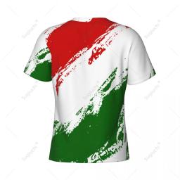 Nome personalizado Nunber apertado camiseta esportiva para homens e mulheres, jersey para fãs de futebol e futebol, bandeira do Tajiquistão - Image 2