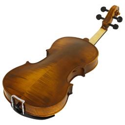 Astonvilla violino com Ebony Fingerboard, AV-610, 4/4, Spruce Painel, Bege Back, caso, arco, afinador, violino peças e acessórios - Image 6