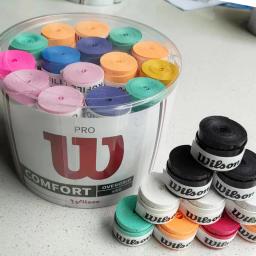 15/30 pçs wilson overgrip original anti deslizamento raquete de tênis sweatband apertos padel absorção de choque aperto fita acessórios de treinamento - Image 5