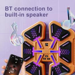 Inteligente Máquina De Treinamento De Boxe De Música, Bluetooth, Inteligente, RGB, Agilidade, Reação, Redução De Estresse, Esportes - Image 5