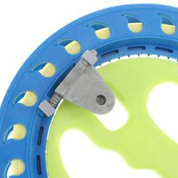 Linha de corda torcida ao ar livre redonda azul aperto kite carretel enrolador roda de fogo corda voando lidar com ferramenta para encontrar pipas jogo ao ar livre - Image 3