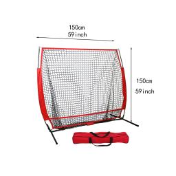 Portátil Baseball Softball Net, Backstop Training Aid, Prática Net para Fielding Baseball, 5ft x 5ft - Image 6