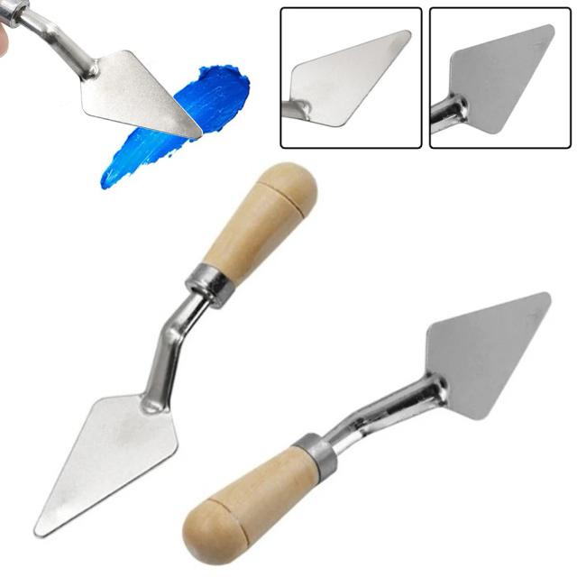 Espátula para Tinta a Óleo - Conjunto de 2 Peças para Artistas, Ideal para Mistura e Textura de Pigmentos