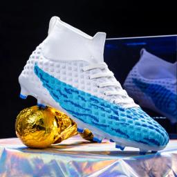 Sapatos de Futebol de Treinamento Profissional para Crianças, TF AG Botas, Chuteiras Masculinas, Tênis Infantis, Turf, Futsal, Meninos - Image 1